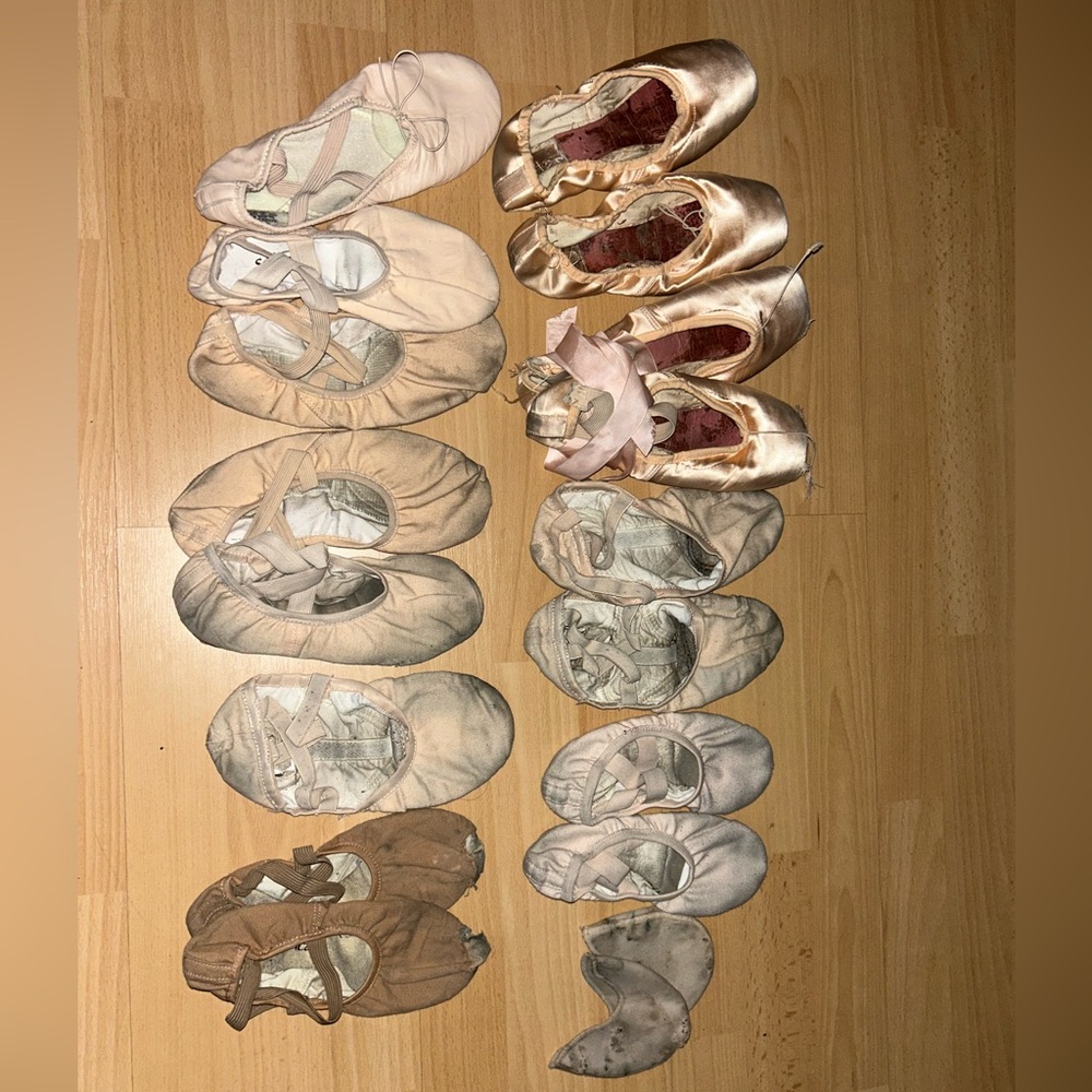 Worn ballet shoes🩰